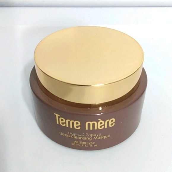 TERRE MERE TROPICAL PAPAYA ALL SKIN TYPES DEEP CLEANING MASQUE SIZE 1.7oz  NWT - Picture 2 of 6